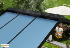 Abri Barbecue En Aluminium Et Polycarbonate 180 X 240 Cm – Austin -Promos Grillet Jardin Boutique aeration toiture abri barbecue austin canopia palram