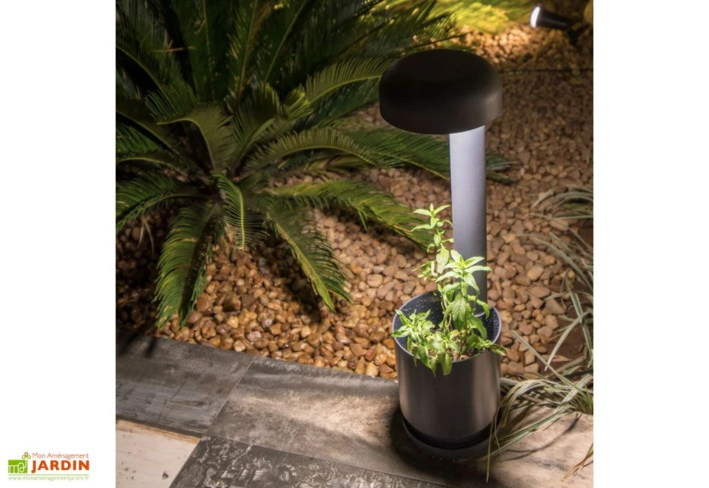 Pot De Fleurs Pour Balise Extérieure à LED Grow - ⌀ 15,5 Cm 3 Pot De Fleurs Pour Balise Extérieure à LED Grow - ⌀ 15,5 Cm – Image 3