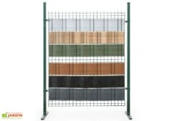 Brise Vue En Résine Tressée Bandes Effet 3D (plusieurs Coloris) -Promos Grillet Jardin Boutique bande brise vue resine tressee 3d composite 19x255cm