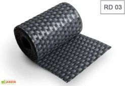 Brise Vue En Résine Tressée Bandes Effet 3D (plusieurs Coloris) -Promos Grillet Jardin Boutique bande brise vue resine tressee 3d composite 19x255cm 5