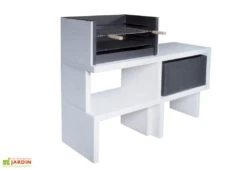 Barbecue Design En Béton LIV04 -Promos Grillet Jardin Boutique barbecue beton modulable liv04 2