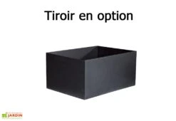 Barbecue Design En Béton LIV02 -Promos Grillet Jardin Boutique barbecue beton modulable tiroir