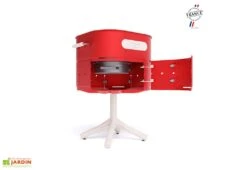 Barbecue Au Charbon De Bois En Fonte D’aluminium - Marcel -Promos Grillet Jardin Boutique barbecue charbon de bois avec trappe de rangement