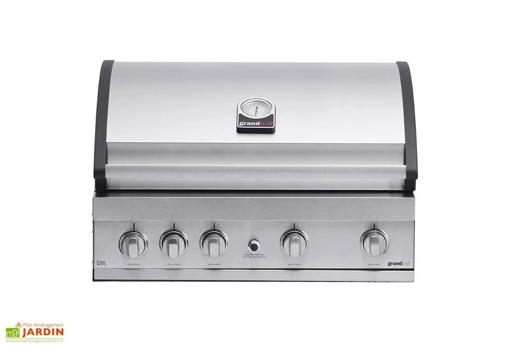 Barbecue Gaz Encastrable En Acier Inoxydable Elite G4 Built-In 1 Barbecue Gaz Encastrable En Acier Inoxydable Elite G4 Built-In