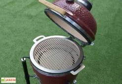 Barbecue Kamado En Céramique Monolith Junior ⌀ 47 Cm -Promos Grillet Jardin Boutique barbecue kamado monolith junior rouge