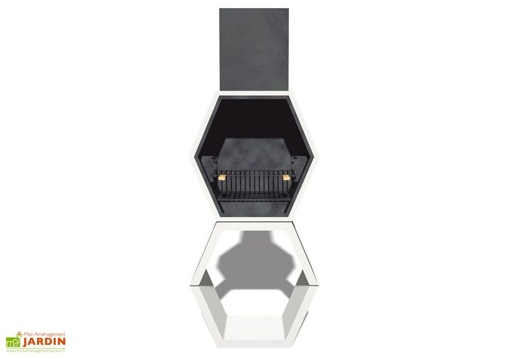 Barbecue Design En Béton MOD01 1 Barbecue Design En Béton MOD01