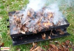 Barbecue Braséro Charbon De Bois Junior -Promos Grillet Jardin Boutique bbq brasero feuilles mortes