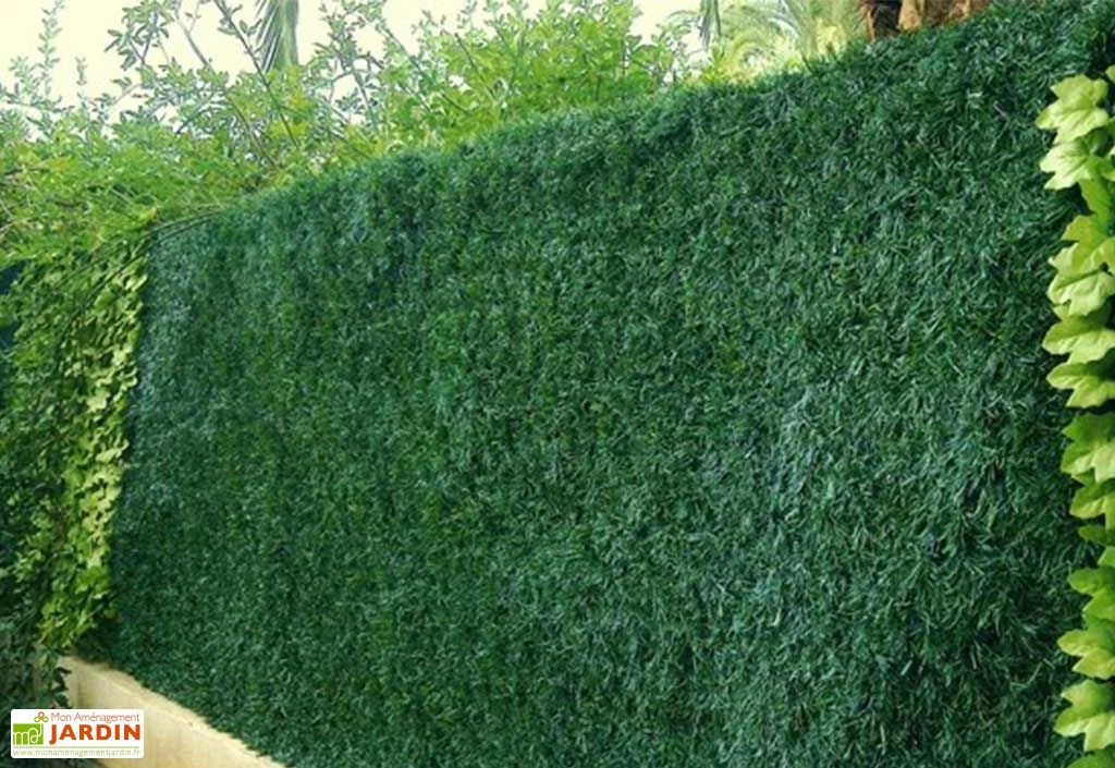 Haie Artificielle En PVC De 243 Brins Lux - 3 X 1,50 M 1 Haie Artificielle En PVC De 243 Brins Lux - 3 X 1,50 M