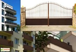 Brise Vue En Résine Tressée Sur Mesure Au M² - De 3 M² à 6 M²