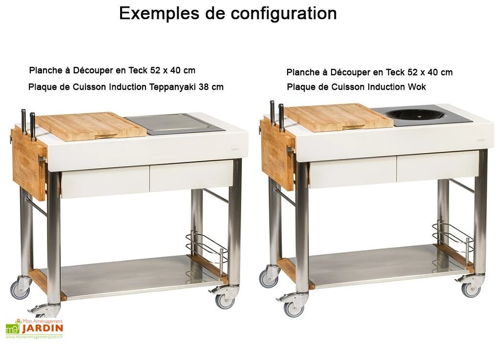 Chariot Pour Cuisine Extérieure Aluminium Et Teck ServeBoy Duo 5 Chariot Pour Cuisine Extérieure Aluminium Et Teck ServeBoy Duo – Image 5