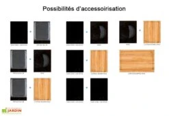 Chariot Pour Cuisine Extérieure Aluminium Et Teck ServeBoy Duo 11 Chariot Pour Cuisine Extérieure Aluminium Et Teck ServeBoy Duo -Promos Grillet Jardin Boutique chariot teck aluminium cuisine exterieure indu plus servboy duo