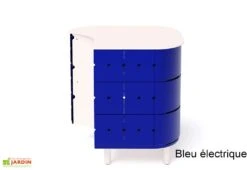 Desserte Extérieure En Aluminium Pour Le Barbecue Lulu Et Marcel -Promos Grillet Jardin Boutique desserte barbecue bleu electrique