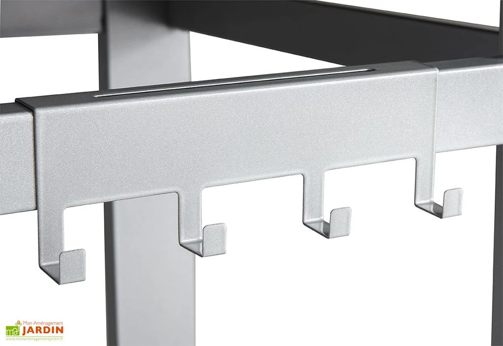 Desserte En Acier Epoxy Média M - L 90 X L 65 X H 80 Cm 3 Desserte En Acier Epoxy Média M - L 90 X L 65 X H 80 Cm – Image 3