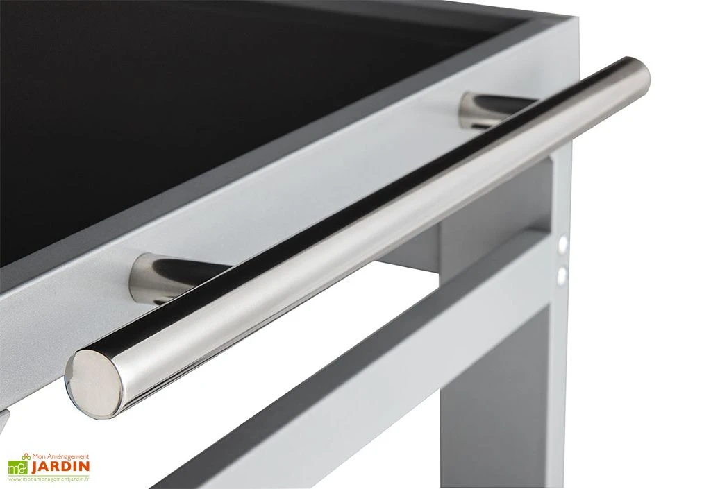 Desserte En Acier Epoxy Média M - L 90 X L 65 X H 80 Cm 5 Desserte En Acier Epoxy Média M - L 90 X L 65 X H 80 Cm – Image 5