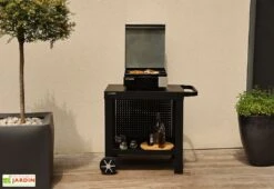 Desserte De Jardin En Acier époxy Reva 80 – L 98 X L 65 X H 80 Cm -Promos Grillet Jardin Boutique desserte reva 80 0 1