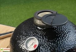 Barbecue Kamado En Céramique Monolith Classic + Chariot -Promos Grillet Jardin Boutique details barbecue kamado ceramique monolith classic