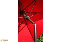 Parasol Rectangulaire Inclinable En Aluminium Et Polyester Tilt 2 X 3 M -Promos Grillet Jardin Boutique details parasol inclinable tilt grenadine