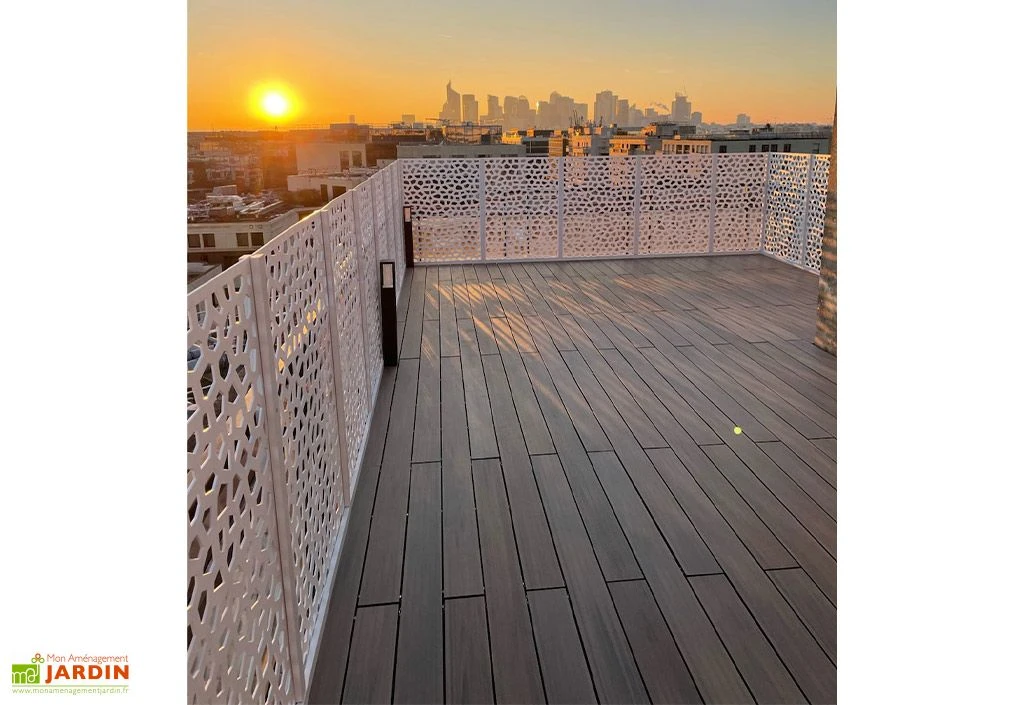 Lames De Terrasse En Composite Alvéolaires Et Réversibles 25 M² 6 Lames De Terrasse En Composite Alvéolaires Et Réversibles 25 M² – Image 6