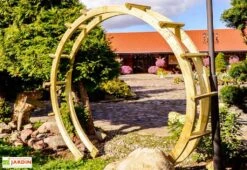 Arche De Jardin En Bois Traité - 245 X 29 X 221 Cm