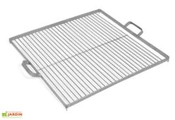 Grille De Cuisson Carrée Acier Galvanisé Pour Braséro (pls Dimensions)