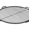 Grille De Cuisson Ronde En Acier Brut Pour Braséro Premium