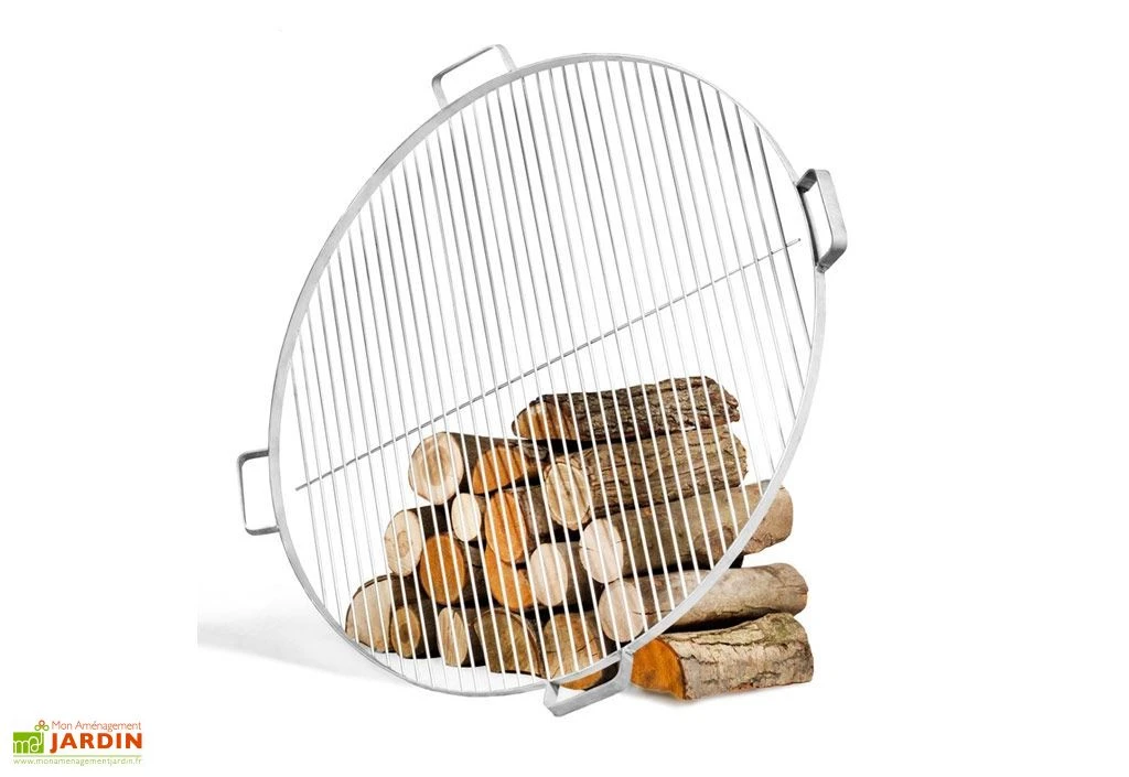 Grille De Cuisson Ronde En Acier Galvanisé Pour Braséro Premium 4 Grille De Cuisson Ronde En Acier Galvanisé Pour Braséro Premium – Image 4