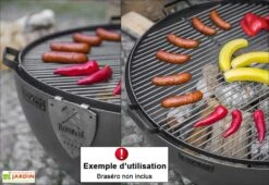 Grille De Cuisson Ronde En Acier Galvanisé Pour Braséro Premium 6 Grille De Cuisson Ronde En Acier Galvanisé Pour Braséro Premium -Promos Grillet Jardin Boutique grille cuisson ronde acier galvanise brasero premium cookking 3