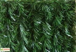 Haie Artificielle 140 Brins 3x1m Vert Thuya Lux-2R