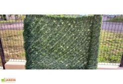 Haie Artificielle En PVC De 243 Brins Lux - 3 X 1,50 M 5 Haie Artificielle En PVC De 243 Brins Lux - 3 X 1,50 M -Promos Grillet Jardin Boutique haie artificielle 243 brins 3