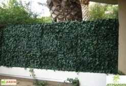 Haie De Lierre Artificielle 250 Feuilles 3 M² -Promos Grillet Jardin Boutique haie artificielle lierre vert 3