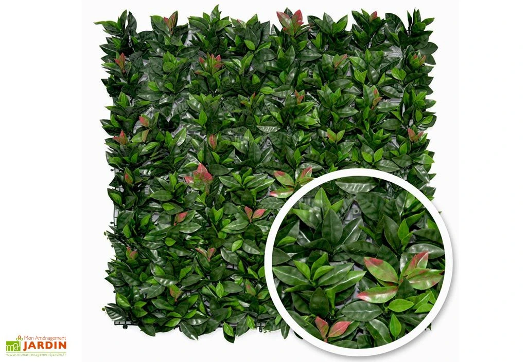 Haie Artificielle Photinia 1 X 1 M 1 Haie Artificielle Photinia 1 X 1 M