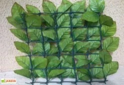 Haie Artificielle Feuilles De Rosier 1x3m -Promos Grillet Jardin Boutique haie artificielle rosier 4