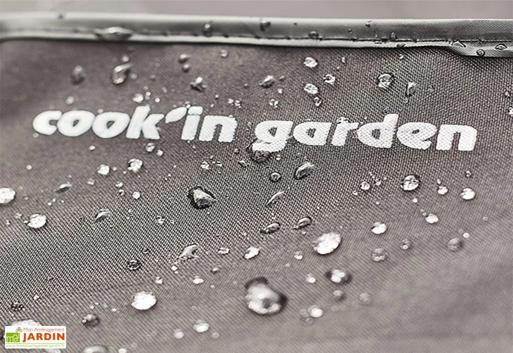 Housse De Protection Pour Barbecue Cook'in Garden - L 125 X L 60 X H 80 Cm 2 Housse De Protection Pour Barbecue Cook'in Garden - L 125 X L 60 X H 80 Cm – Image 2