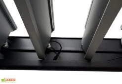 Pergola Bioclimatique Motorisée Aluminium Autoportée – Actual 4 X 3 M -Promos Grillet Jardin Boutique lames orientables motorisees pergola bioclimatique 4x3 1