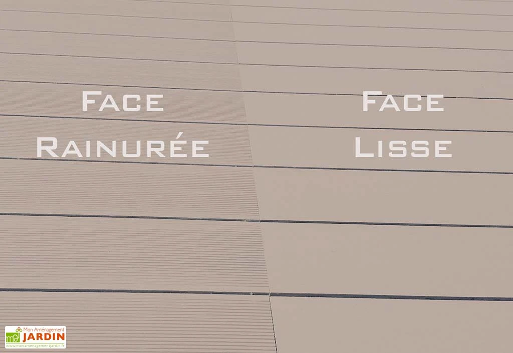 Lames De Terrasse En Composite Pleines Et Réversibles 20 M² 6 Lames De Terrasse En Composite Pleines Et Réversibles 20 M² – Image 6