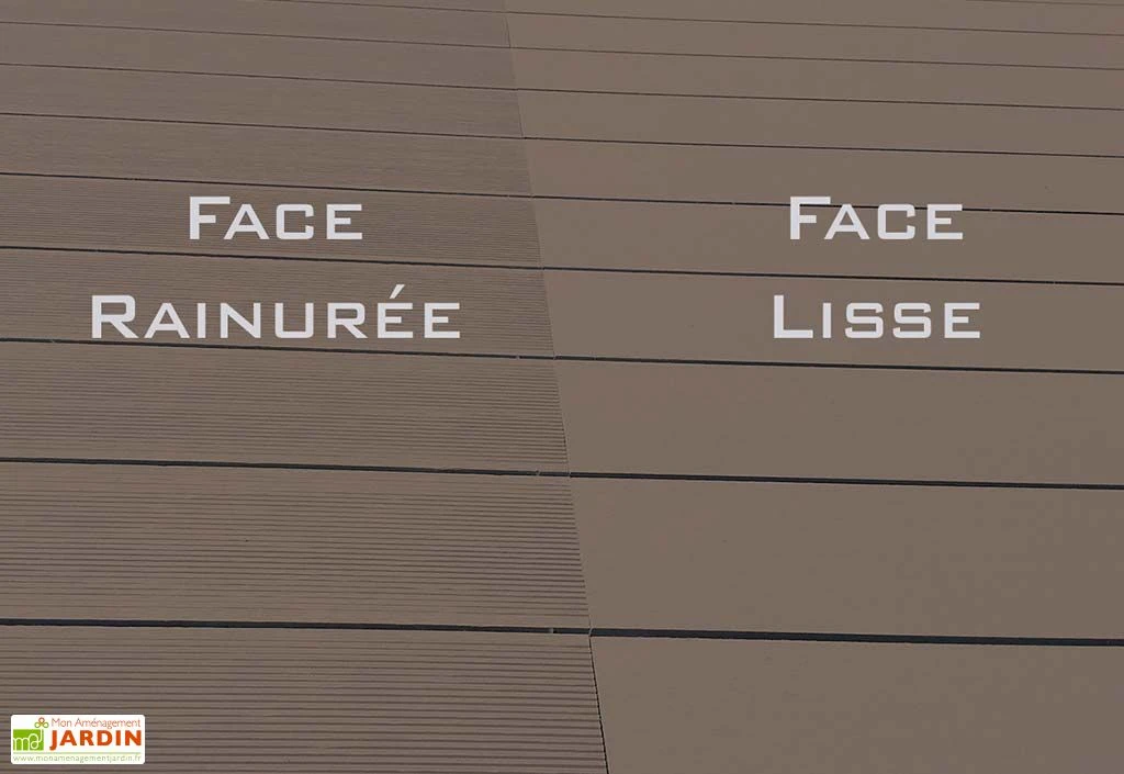 Lames De Terrasse En Composite Pleines Et Réversibles 20 M² 3 Lames De Terrasse En Composite Pleines Et Réversibles 20 M² – Image 3