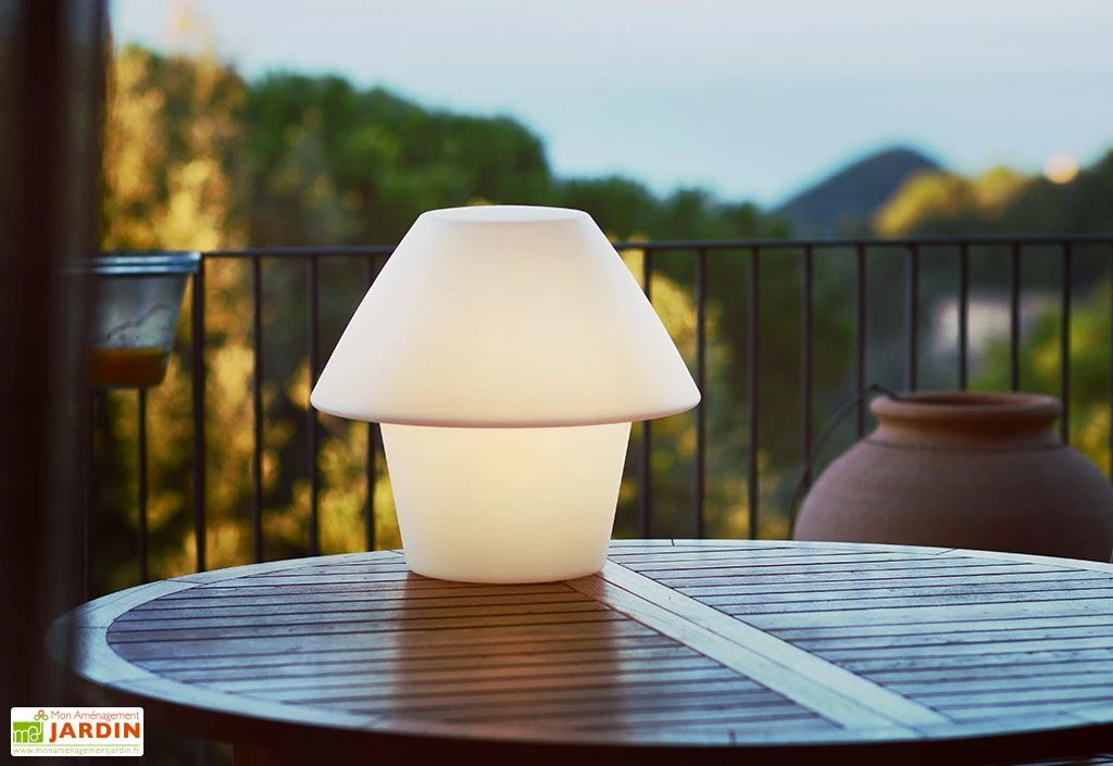 Lampe De Table Blanche Sur Secteur 2 Lampe De Table Blanche Sur Secteur – Image 2