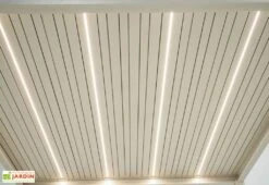 Kit D’éclairage Pour Pergola Ombréa 3 Lames – 3 M -Promos Grillet Jardin Boutique lampes led ampoules batterie solaire pergola