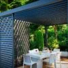 Panneau Latéral Brise-vue En Aluminium Pour Pergola Ombréa 1,2 M