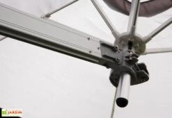 Parasol Mural Rond 270 Cm + Bras Classique - Wallflex Toile Solidum 11 Parasol Mural Rond 270 Cm + Bras Classique - Wallflex Toile Solidum -Promos Grillet Jardin Boutique parasol paraflex wallflex 270 premium 2