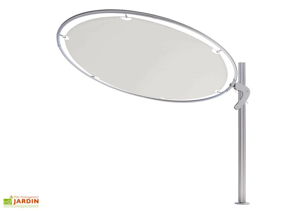 Parasol Rond Rotatif 360° 300 Cm - Eclipsum Toile Solidum 1 Parasol Rond Rotatif 360° 300 Cm - Eclipsum Toile Solidum