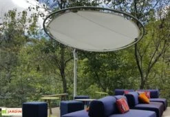 Parasol Rond Rotatif 360° 300 Cm - Eclipsum Toile Solidum 8 Parasol Rond Rotatif 360° 300 Cm - Eclipsum Toile Solidum -Promos Grillet Jardin Boutique parasol rond design eclipsum umbrosa solidum 2