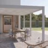 Pergola Bioclimatique Ombréa En Aluminium 3 X 6 M Adossée - Blanche