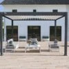 Pergola Bioclimatique En Aluminium Lames Orientables Ombréa - 12 M²