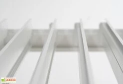 Pergola Bioclimatique Autoportée En Aluminium 12 M² + Store 4 M 9 Pergola Bioclimatique Autoportée En Aluminium 12 M² + Store 4 M -Promos Grillet Jardin Boutique pergola blanc alu detail autoportee 2