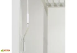 Pergola Bioclimatique Autoportée En Aluminium 12 M² + Store 4 M 10 Pergola Bioclimatique Autoportée En Aluminium 12 M² + Store 4 M -Promos Grillet Jardin Boutique pergola blanc alu detail manivelle autoportee 2