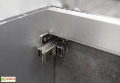 Cuisine Extérieure En Bois Et Aluminium 282 X 61 Cm Urban 11 Cuisine Extérieure En Bois Et Aluminium 282 X 61 Cm Urban -Promos Grillet Jardin Boutique plan serre alu 2