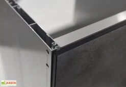 Cuisine Extérieure En Bois Et Aluminium 282 X 61 Cm Urban 9 Cuisine Extérieure En Bois Et Aluminium 282 X 61 Cm Urban -Promos Grillet Jardin Boutique plan serre alu