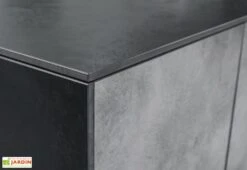 Cuisine Extérieure En Bois Et Aluminium 282 X 61 Cm Urban 10 Cuisine Extérieure En Bois Et Aluminium 282 X 61 Cm Urban -Promos Grillet Jardin Boutique plan serre meuble noir