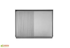 Plancha Gaz Inox 2 Brûleurs Plaque Rainurée 53x40 Cm – CHEF 55 XLR -Promos Grillet Jardin Boutique plancha chef 55 xlr 4